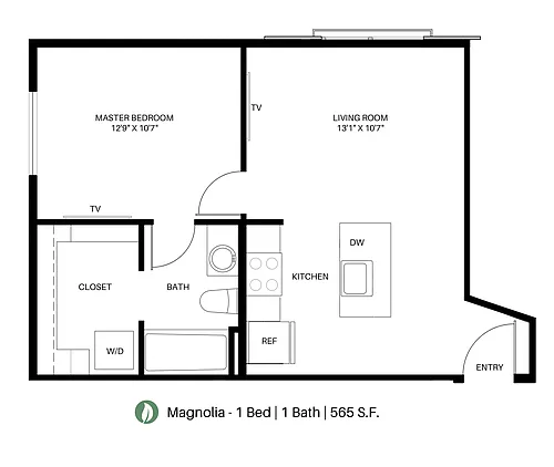 Floor plan Azalea