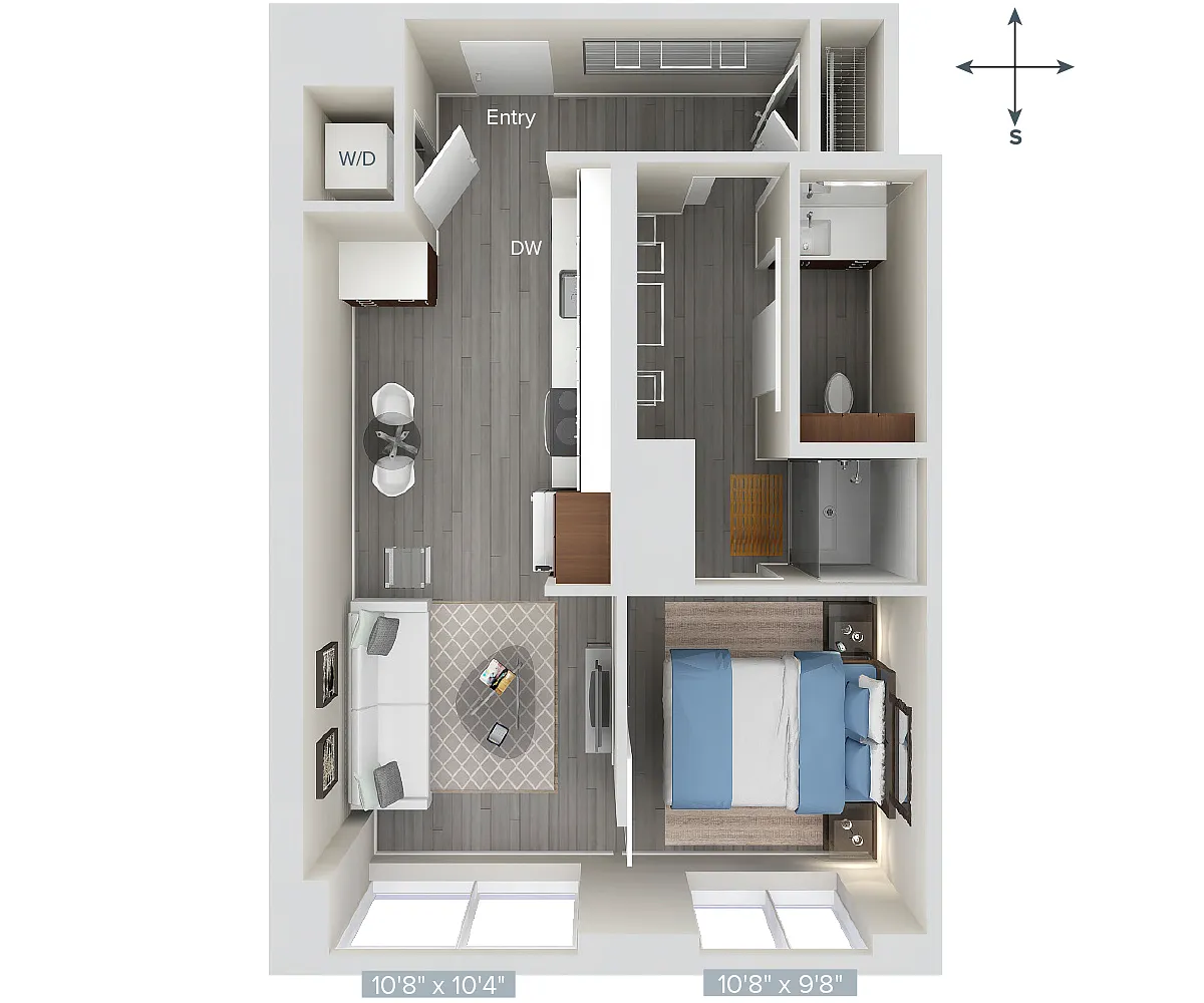 Floor plan A2-635-638
