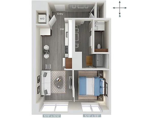 Floor plan A2-635-638