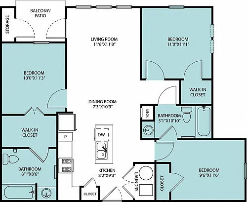 Floor plan C1
