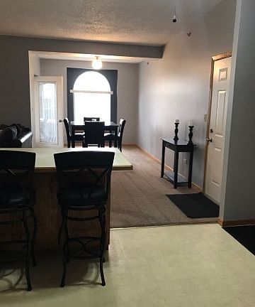 Kitchen looking into dining 