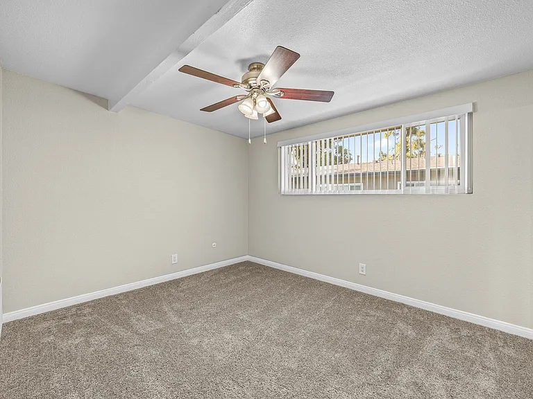 Bedroom at Olive Tree Townhomes in Costa Mesa, CA