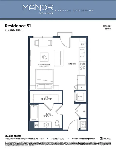 Floor plan S1