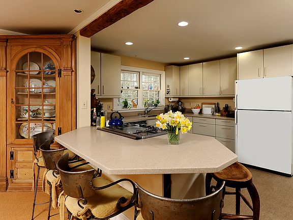 Kitchen with island seating