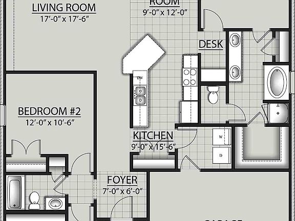 LaSalle IV G Floor Plan - Open Floor Plan - DSLD Homes