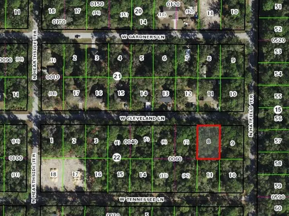 9558 W Cleveland Ln Lot 8, Crystal River, FL 34428
