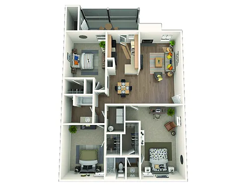 Floor plan C1/C2 - Grandview
