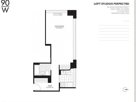 2nd image of 90 Washington St APT 15G