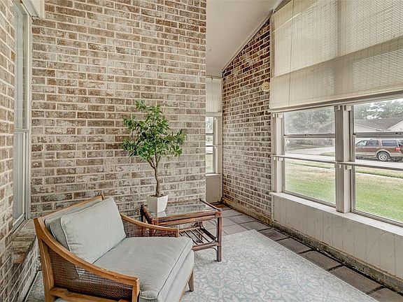 Enclosed front porch
