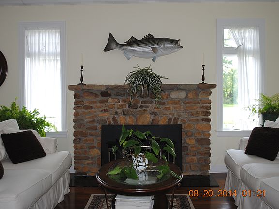 Living room in main house