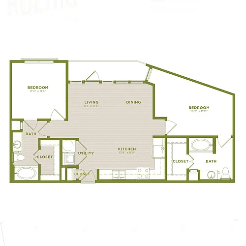 Floor plan B2