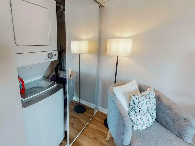 In unit washer and dryer