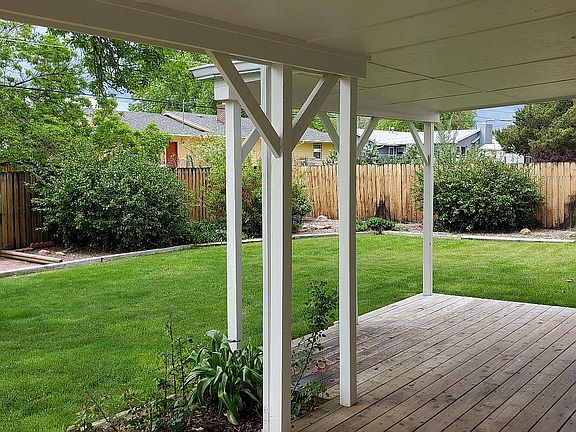 View from Covered Deck