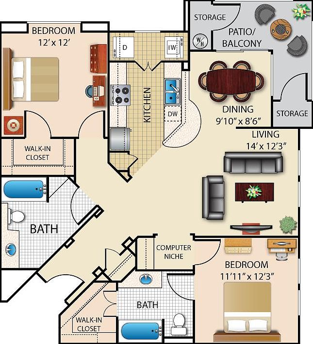 1st image of 2555 Fenton Pkwy APT 106