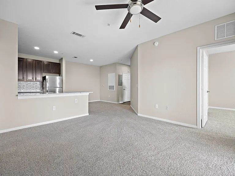 Well lit living spaces!