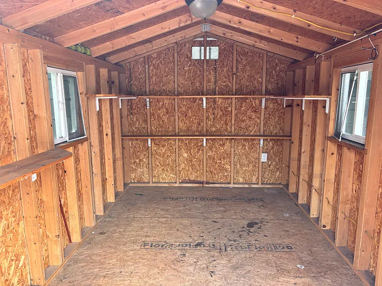 Inside of TuffShed