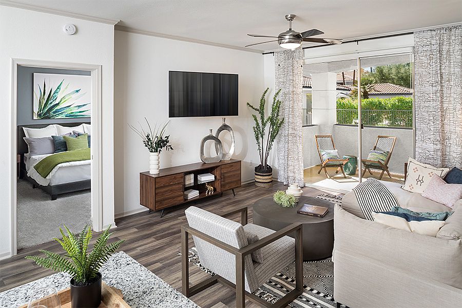 Upgraded homes boast luxury vinyl plank flooring in living areas