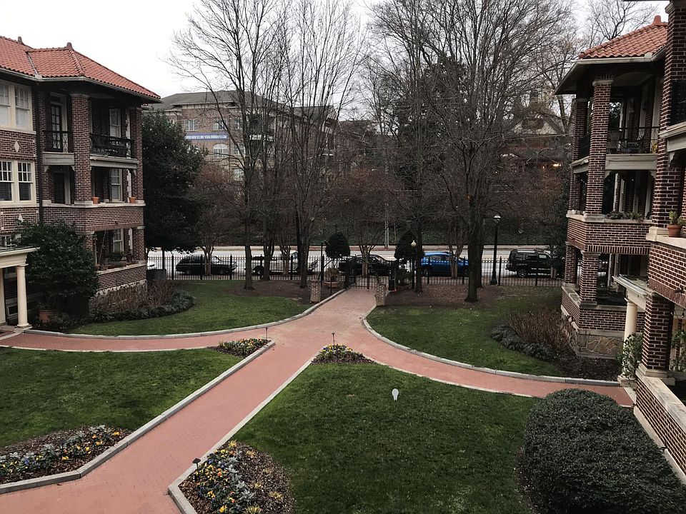 View of the courtyard from Front Porch