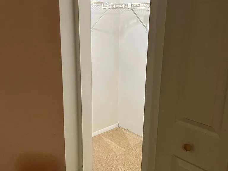 Basement additional room with closet