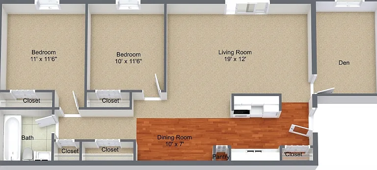 Hawthorne Club Apartments — Photo 16