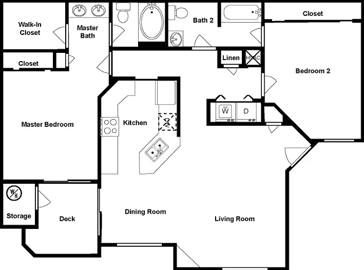 Coronado Floorplan Diagram