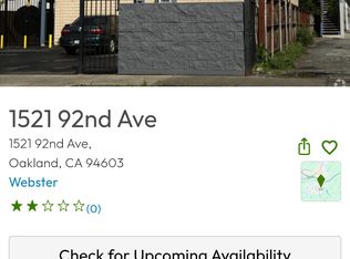 1521 92nd Ave, Oakland, CA 94603