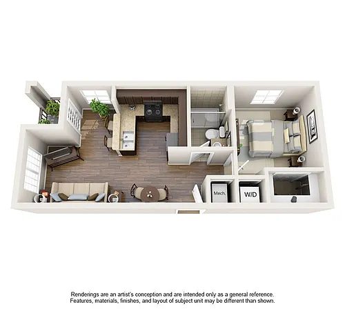 Floor plan A1