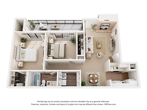 Floor plan Daisy