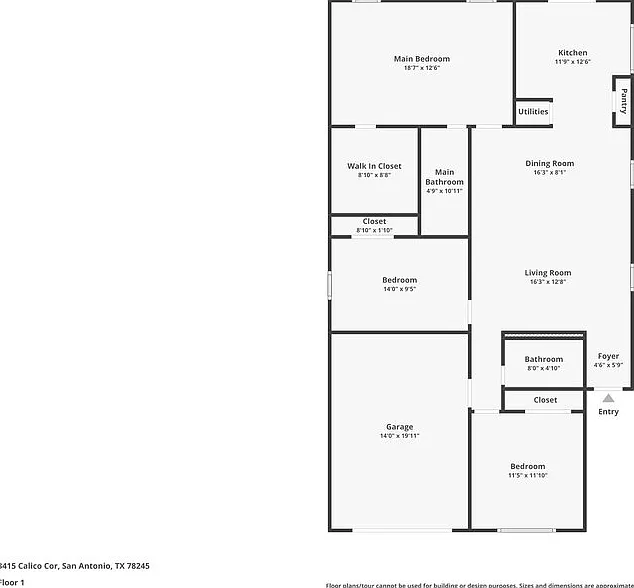 3 bed, 2.0 bath, 1345 sqft, $1,450 — Photo 2