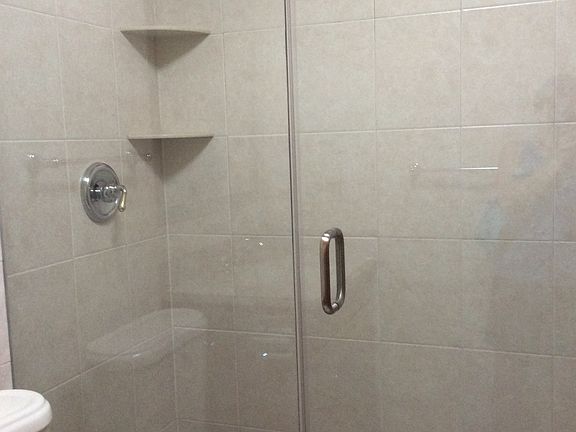 Master shower