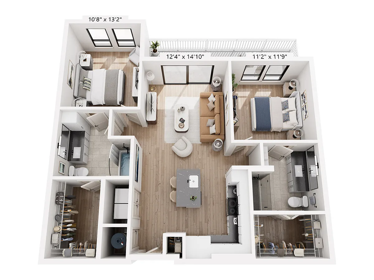 Floor plan B4