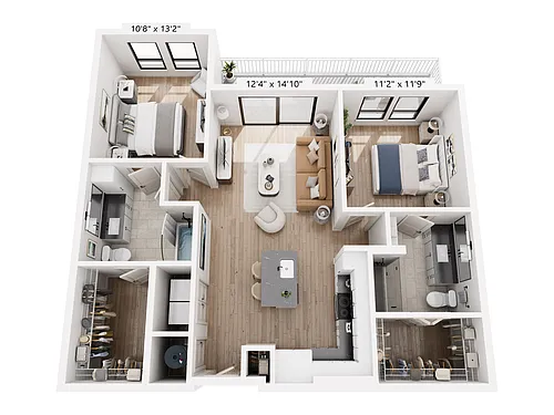 Floor plan B4