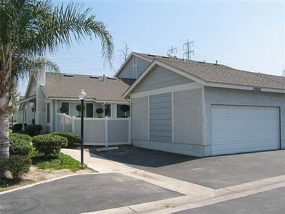 Outside east side and garage
