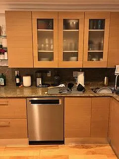 kitchen italian cabinets and granite