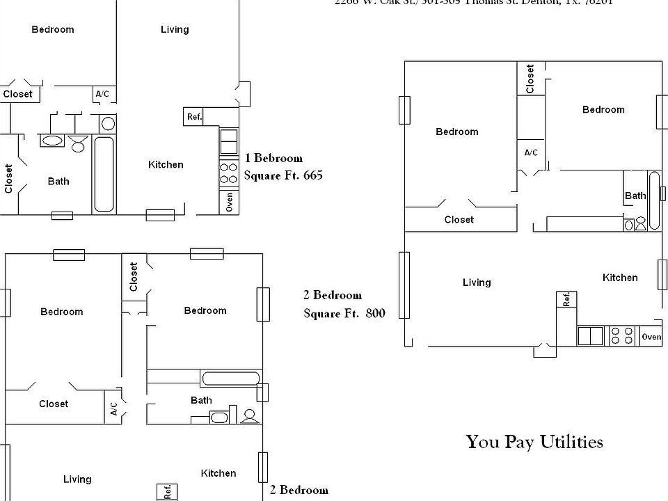 2nd image of 2266 W Oak St #12