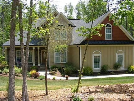 Front view of house.