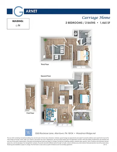 Floor plan Garnet