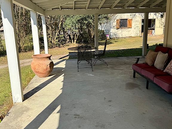 Outdoor Sitting Area off Back Porch