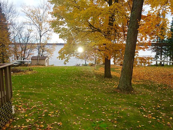 Yard and lake