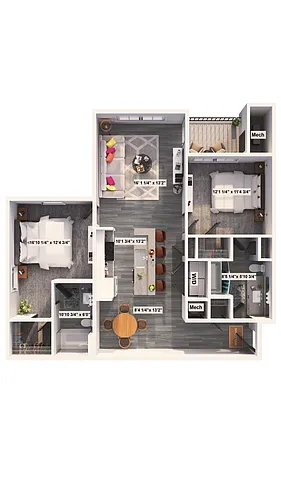 Floor plan Shenandoah