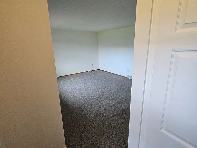 View of Living Room from Front Entrance.