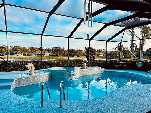 Pool area