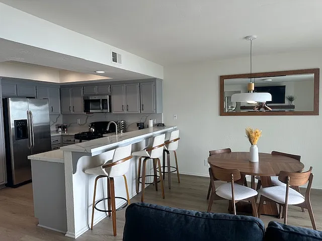 Kitchen and Dining area