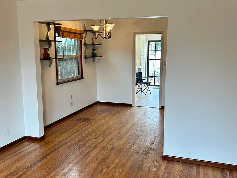 living room looking at dining area