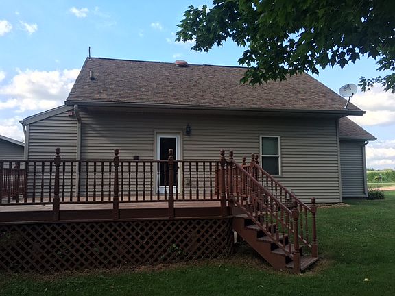 Back of house and back deck