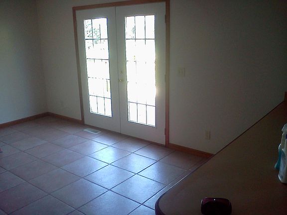 French doors to deck from Dining area