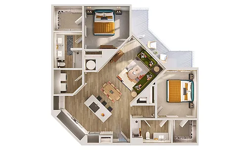 Floor plan B8