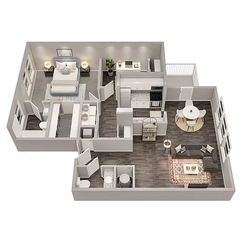 Floor plan A6- Den
