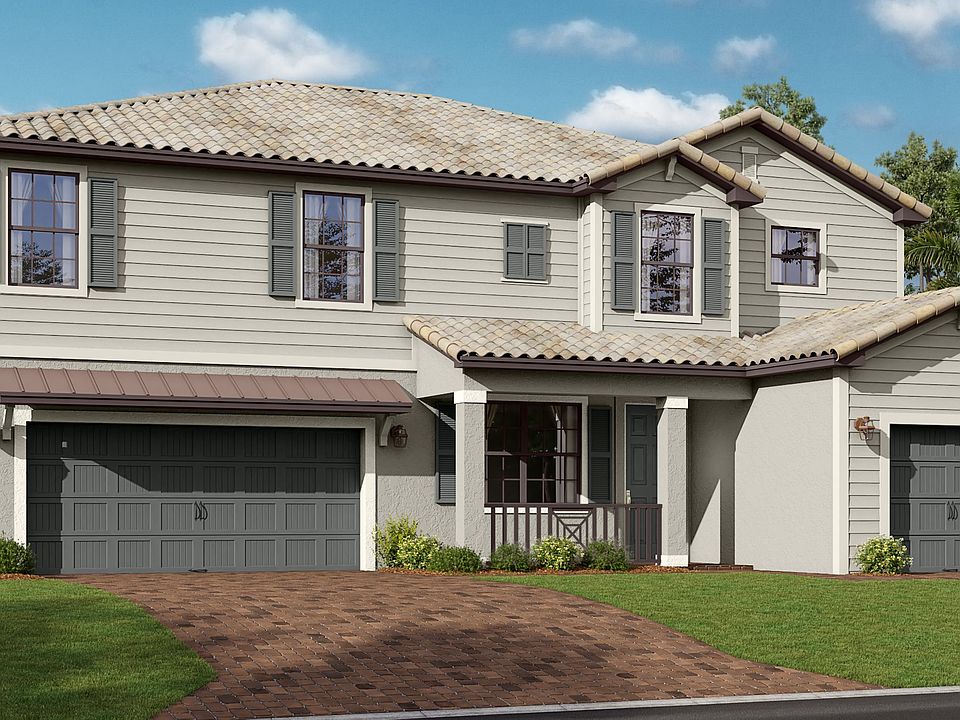 Sorrento Plan, Lorraine Lakes at Lakewood Ranch Manor Homes
