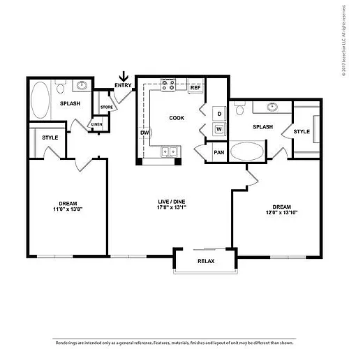 Floor plan B1